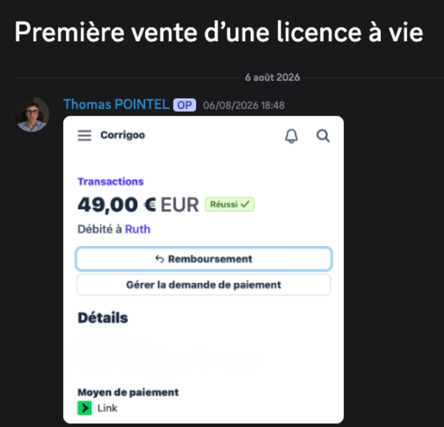 Résultats de Thomas Pointel